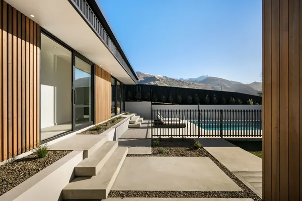 Courtyard steps